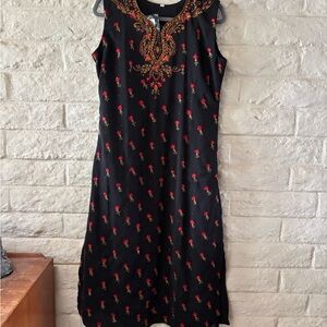 Nalli Silk Embroidered Kurta-NWT-Size 12/14